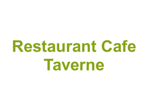 Restaurant Cafe Taverne Logo