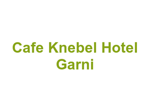 Cafe Knebel Hotel Garni Logo