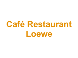 Café Restaurant Loewe Logo