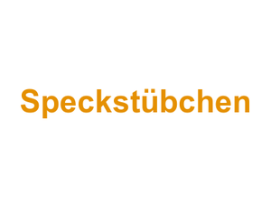 Speckstübchen Logo
