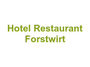 Hotel Restaurant Forstwirt Logo