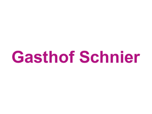 Gasthof Schnier Logo