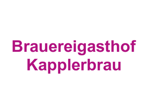 Brauereigasthof Kapplerbrau Logo