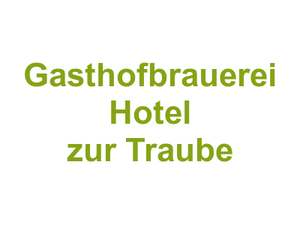 Gasthofbrauerei Hotel zur Traube Logo