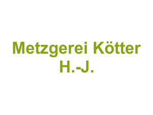 Metzgerei Kötter H.-J. Logo