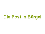 Die Post in Bürgel Logo