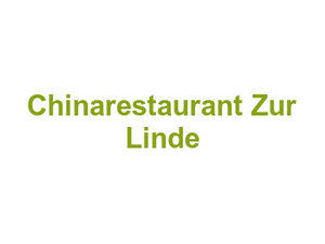 Chinarestaurant Zur Linde Logo