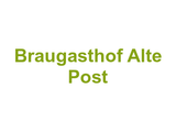 Braugasthof Alte Post Logo