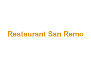 Restaurant San Remo Logo