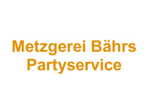 Metzgerei Bährs Partyservice Logo