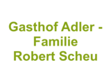 Gasthof Adler - Familie Robert Scheu Logo