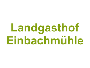 Landgasthof Einbachmühle Logo