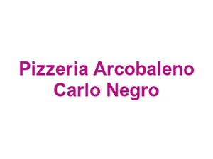 Pizzeria Arcobaleno Carlo Negro Logo