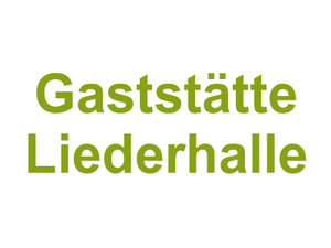 Gaststätte Liederhalle Logo
