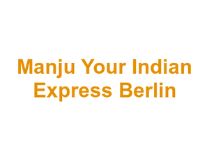 Manju Your Indian Express Berlin Logo
