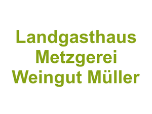 Landgasthaus Metzgerei Weingut Müller Logo