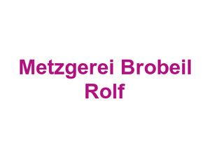 Metzgerei Brobeil Rolf Logo