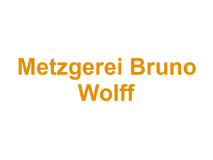 Metzgerei Bruno Wolff Logo