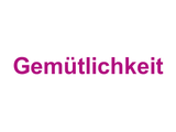 Gemütlichkeit Logo