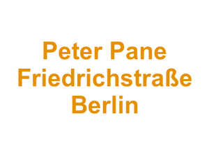 Peter Pane Friedrichstraße Berlin Logo