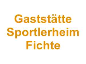Gaststätte Sportlerheim Fichte Logo