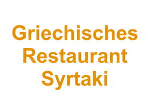 Griechisches Restaurant Syrtaki Logo