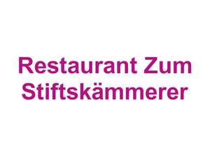 Restaurant Zum Stiftskämmerer Logo