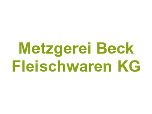 Metzgerei Beck Fleischwaren KG Logo
