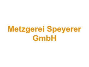 Metzgerei Speyerer GmbH Logo
