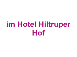 Schellers Restaurant im Hotel Hiltruper Hof Logo