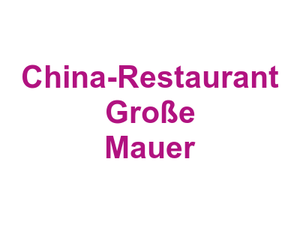 China-Restaurant Große Mauer Logo