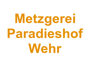 Metzgerei Paradieshof Wehr Logo