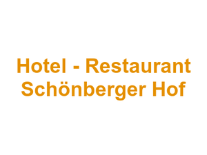 Hotel - Restaurant Schönberger Hof Logo