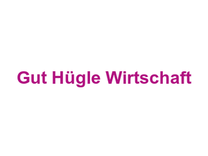 Gut Hügle Wirtschaft Logo