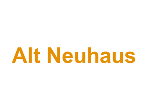 Alt Neuhaus Logo