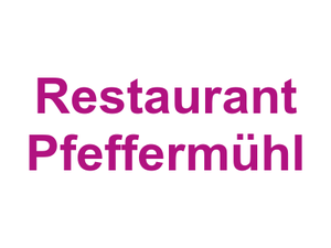 Restaurant Pfeffermühl Logo