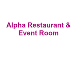Alpha Restaurant & Event Room Logo