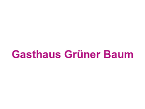 Gasthaus Grüner Baum Logo