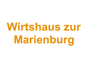 Wirtshaus zur Marienburg Logo