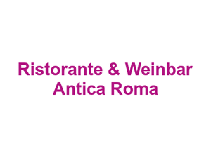 Ristorante & Weinbar Antica Roma Logo