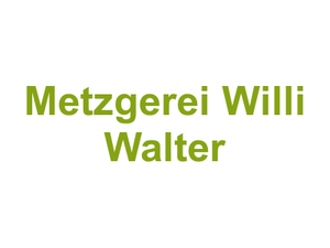 Metzgerei Willi Walter Logo