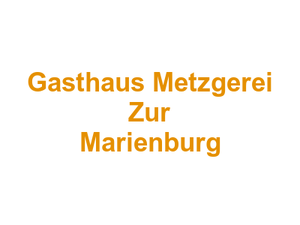 Gasthaus Metzgerei Zur Marienburg Logo