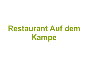 Restaurant Auf dem Kampe Logo