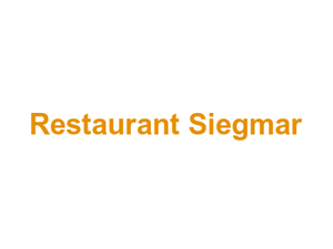 Restaurant Siegmar Logo