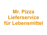 Mr. Pizza Lieferservice für Lebensmittel Logo