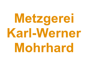 Metzgerei Karl-Werner Mohrhard Logo