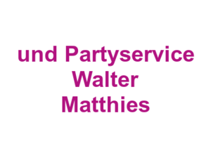 Metzgerei Fleischerei und Partyservice Walter Matthies Logo