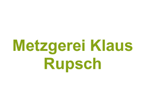 Metzgerei Klaus Rupsch Logo