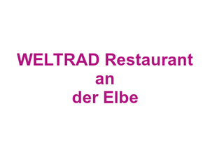 WELTRAD Restaurant an der Elbe Logo