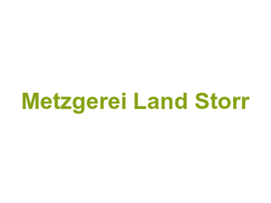 Metzgerei Land Storr Logo